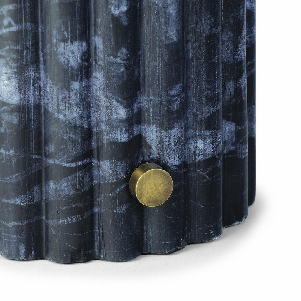 Tambour Marble Table Lamp