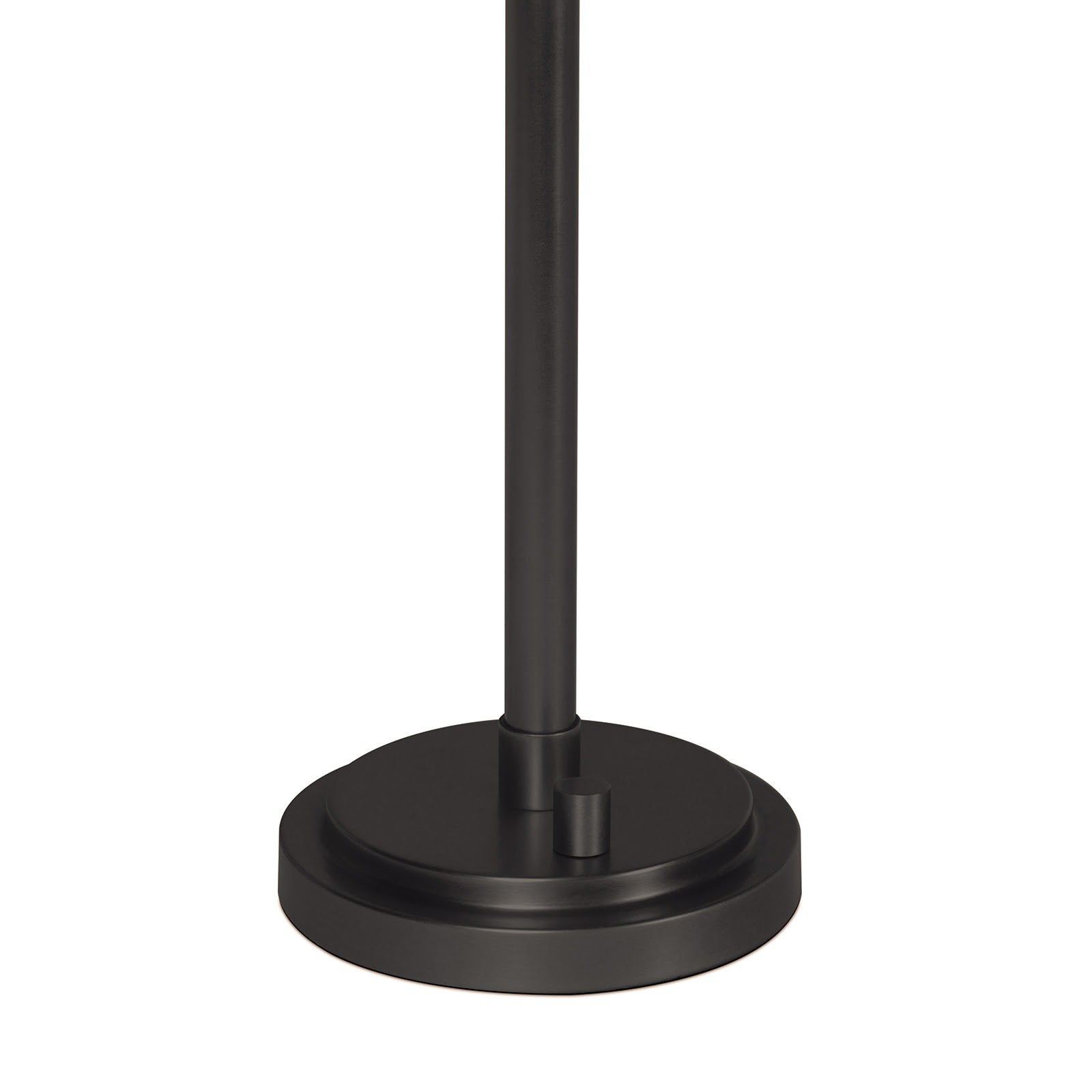 Polly Buffet Lamp | Blackened Brass | Rattan Shade