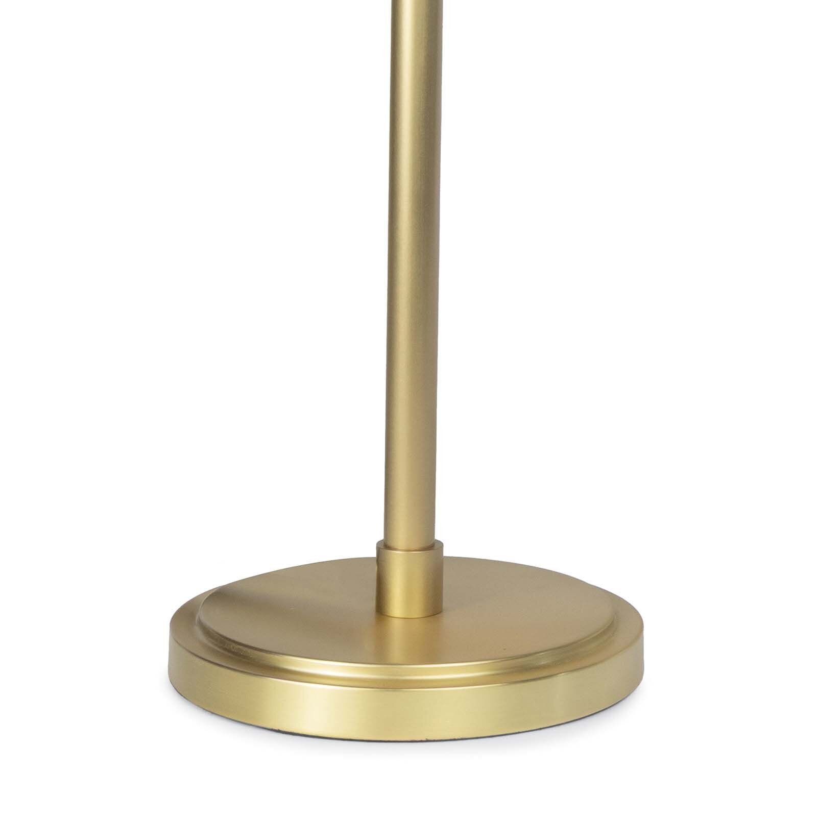 Vest Table Lamp | Blackened Brass and Natural Brass