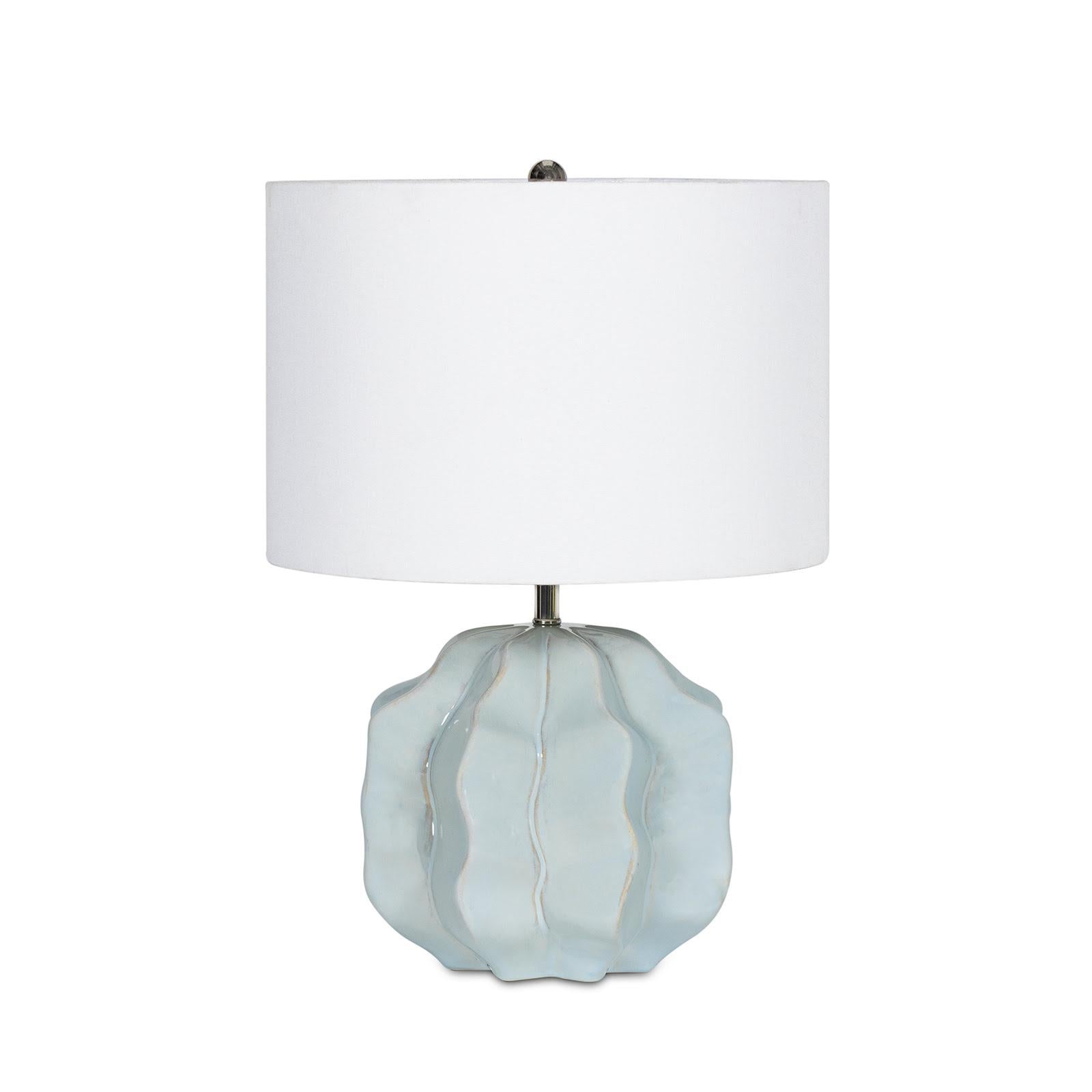 Destin Ceramic Mini Lamp | Spa Blue