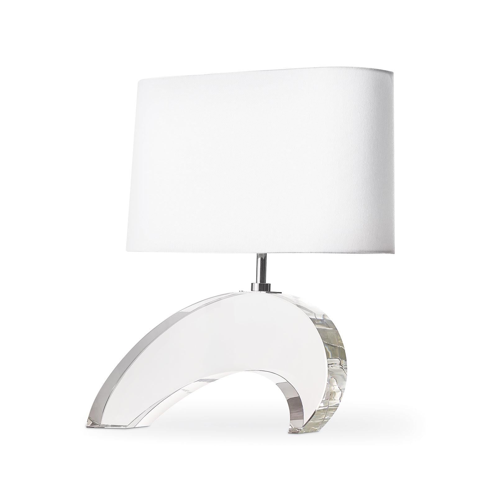 Wave Crystal Table Lamp
