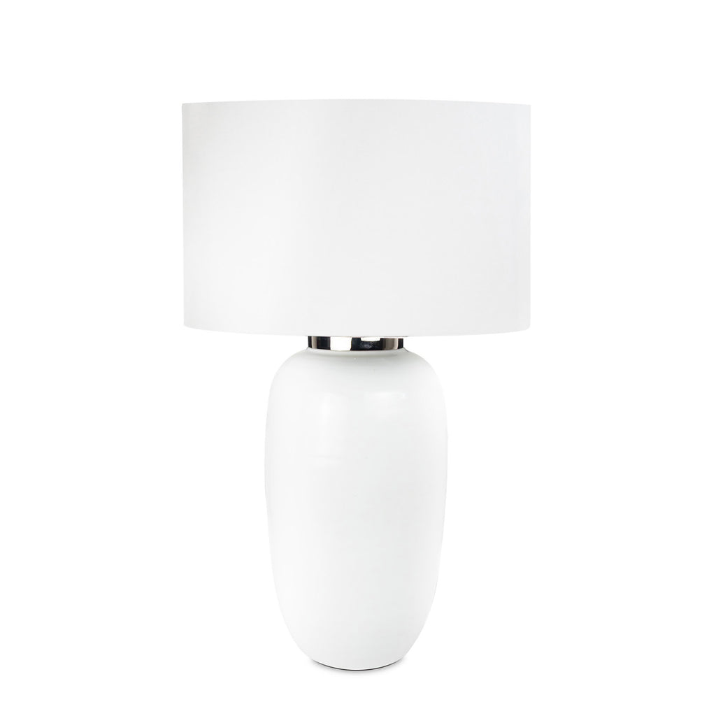 Kyoto Ceramic Table Lamp | White