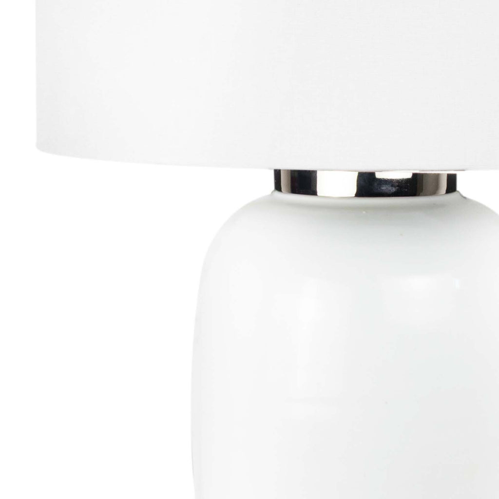 Kyoto Ceramic Table Lamp | White