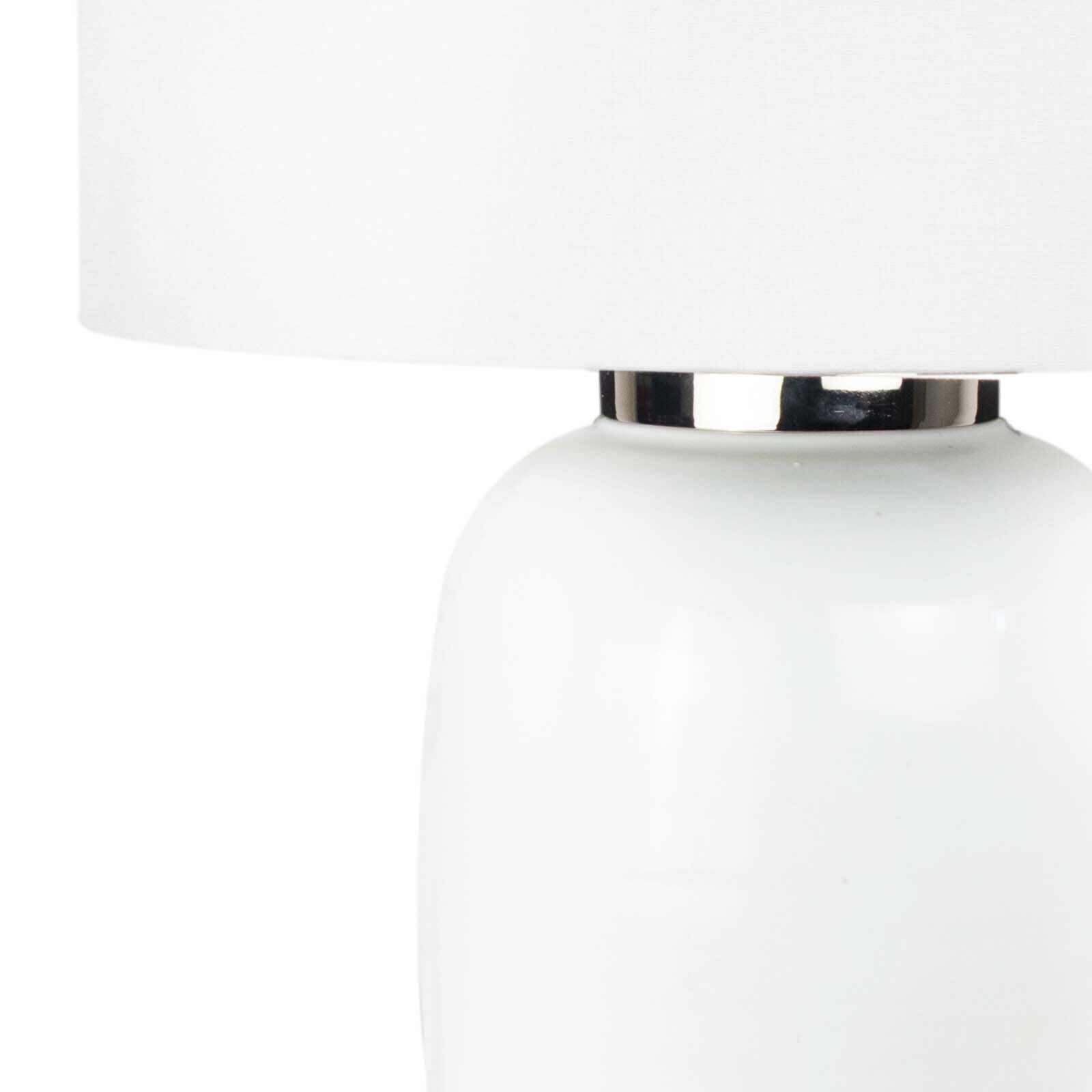 Kyoto Ceramic Table Lamp | White