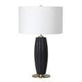 Crocus Ceramic Table Lamp | Black