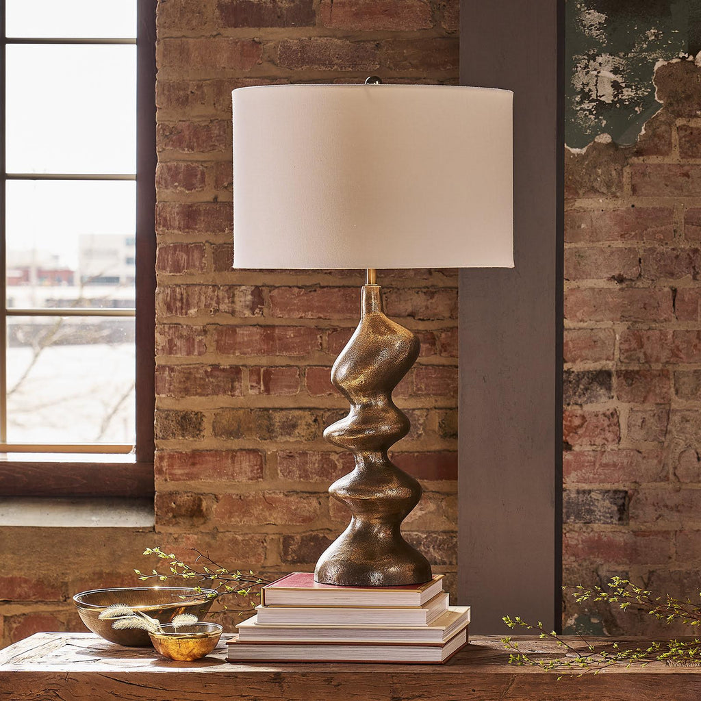 Blobby Table Lamp | Brass