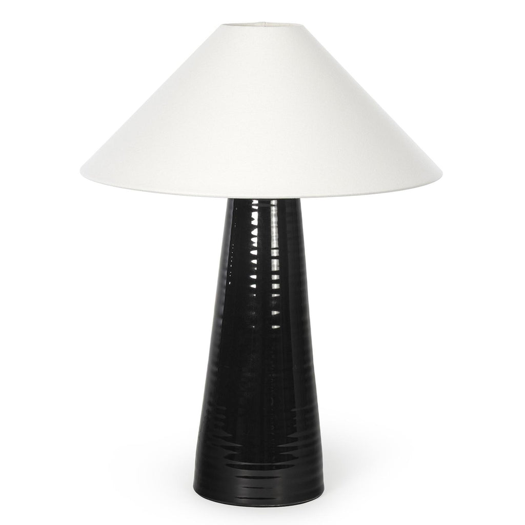 Koda Ceramic Table Lamp | Black
