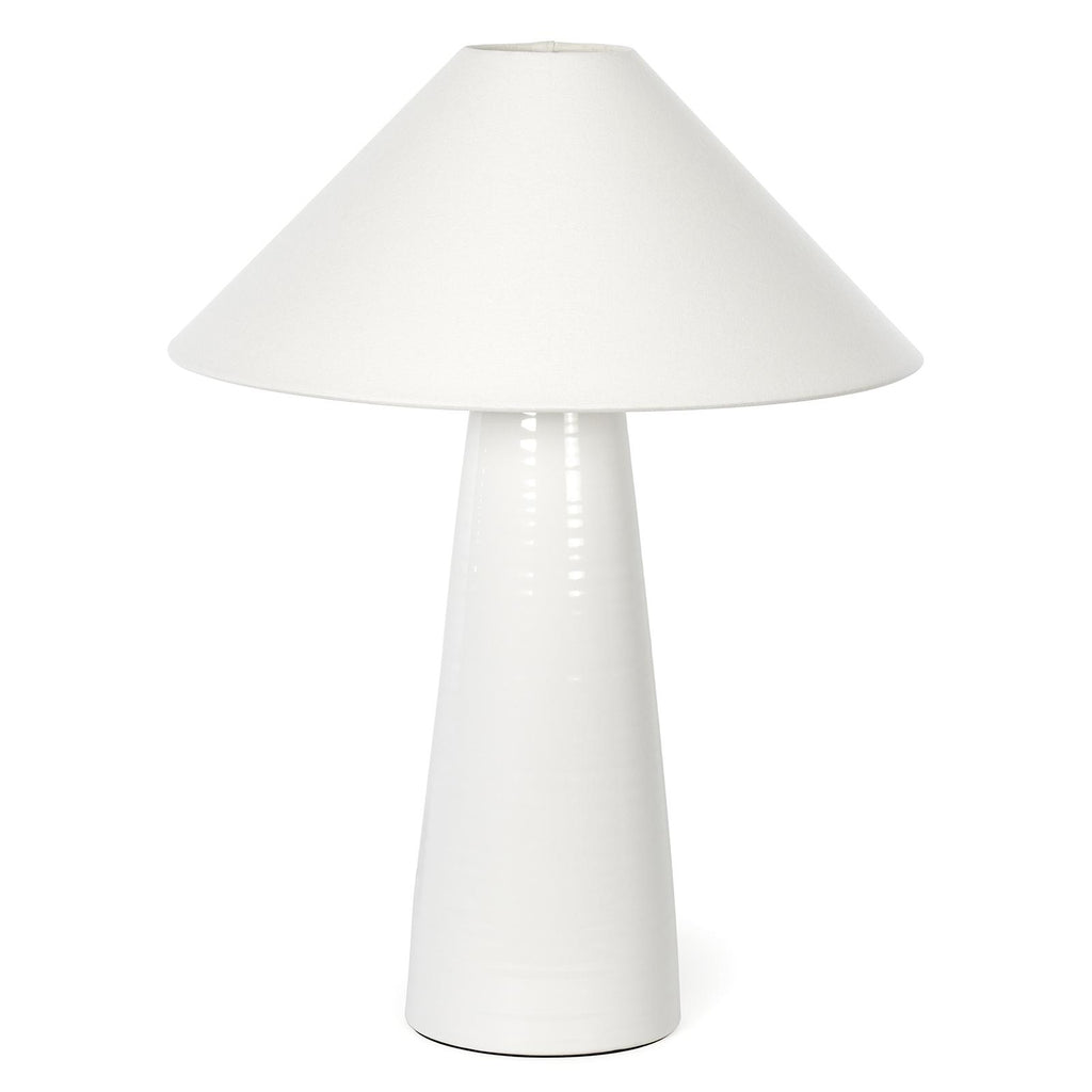 Koda Ceramic Table Lamp | White