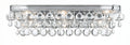 Calypso 23'' Crystal Teardrop Polished Chrome Bathroom Vanity