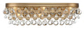 Calypso 23'' Crystal Teardrop Vibrant Gold Bathroom Vanity