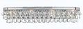Calypso 33'' Crystal Teardrop Polished Chrome Bathroom Vanity