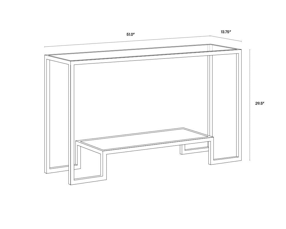 Carver Console Table