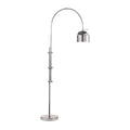 Arc Floor Lamp | Metal Shade | Polished Nickel