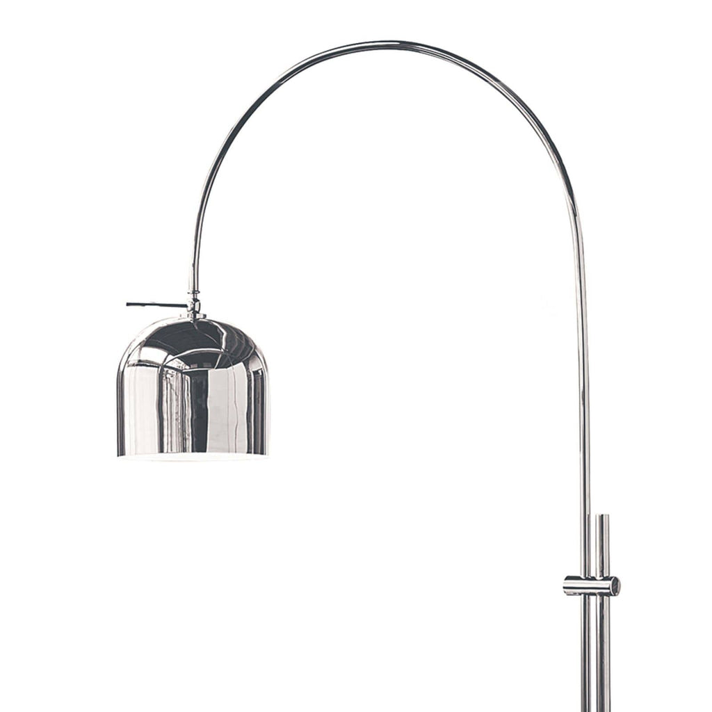 Arc Floor Lamp | Metal Shade | Polished Nickel
