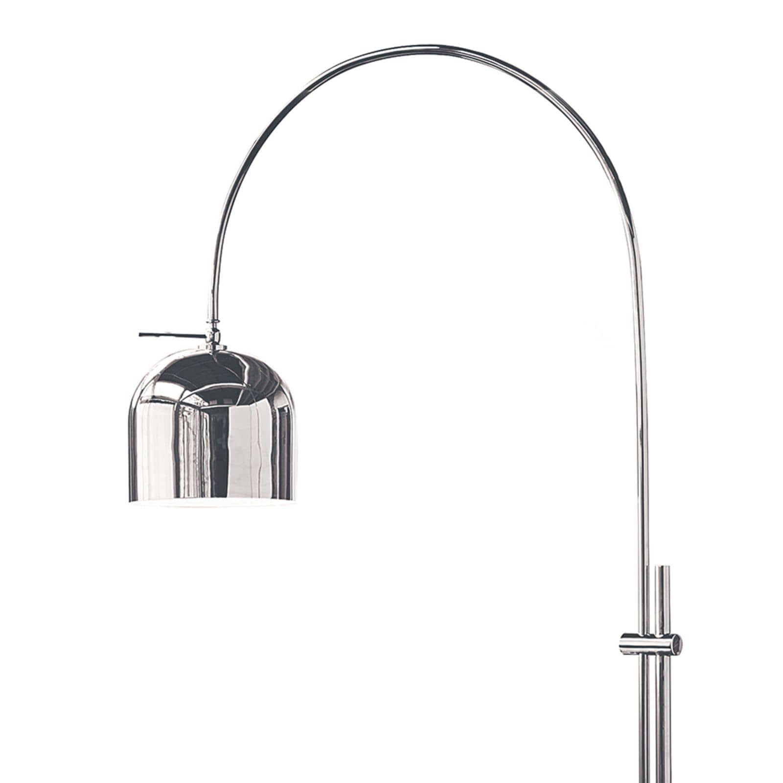 Arc Floor Lamp | Metal Shade | Polished Nickel