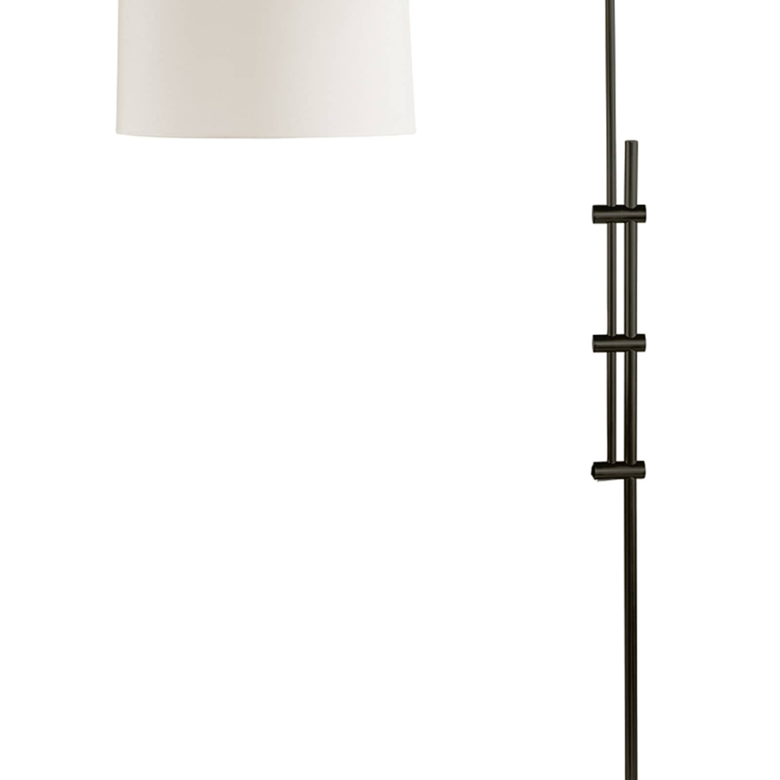 Arc Floor Lamp | Fabric Shade | Oil Rubbed Bronze