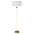 Clove Stem Floor Lamp | Antique Gold Leaf