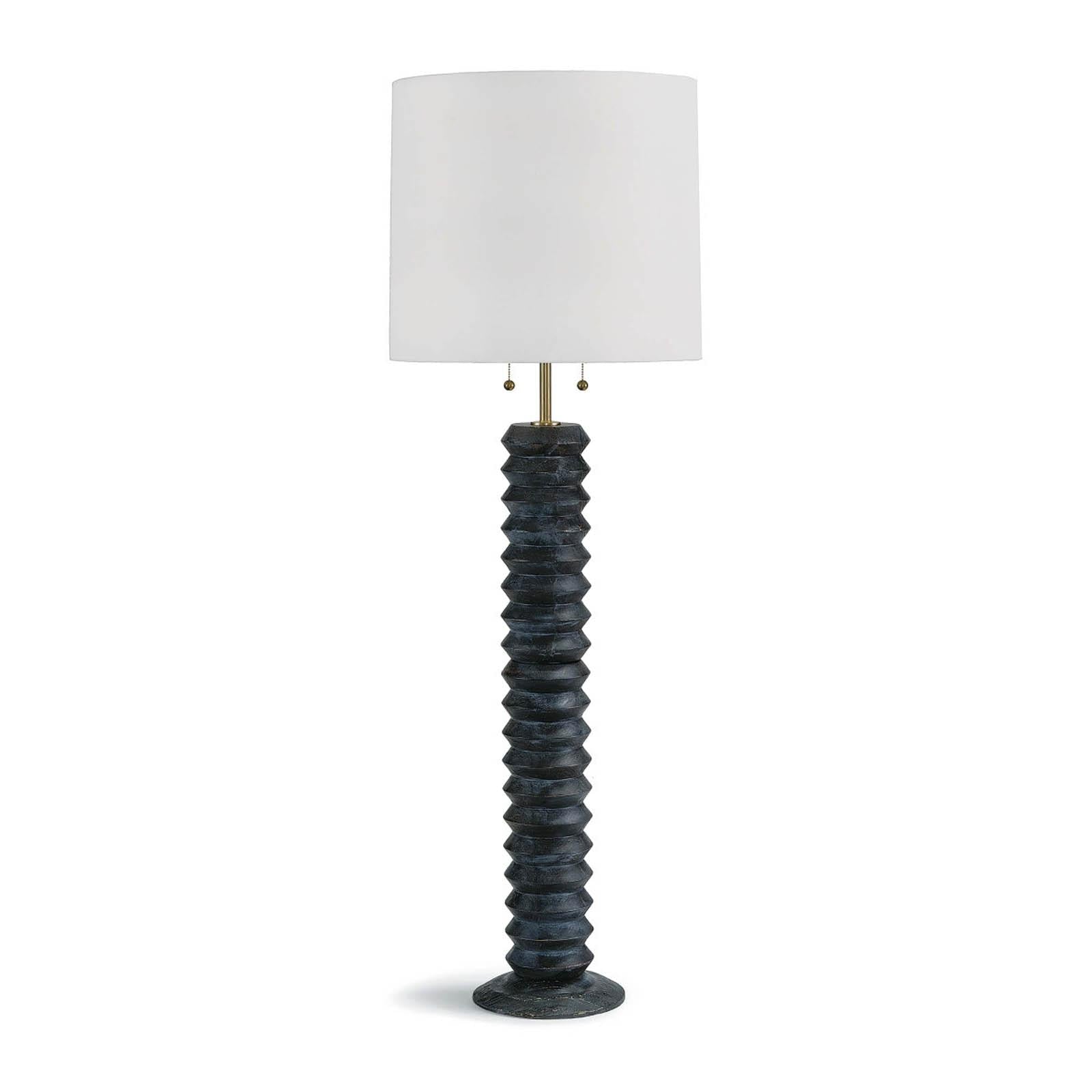 Accordion Floor Lamp | Ebony