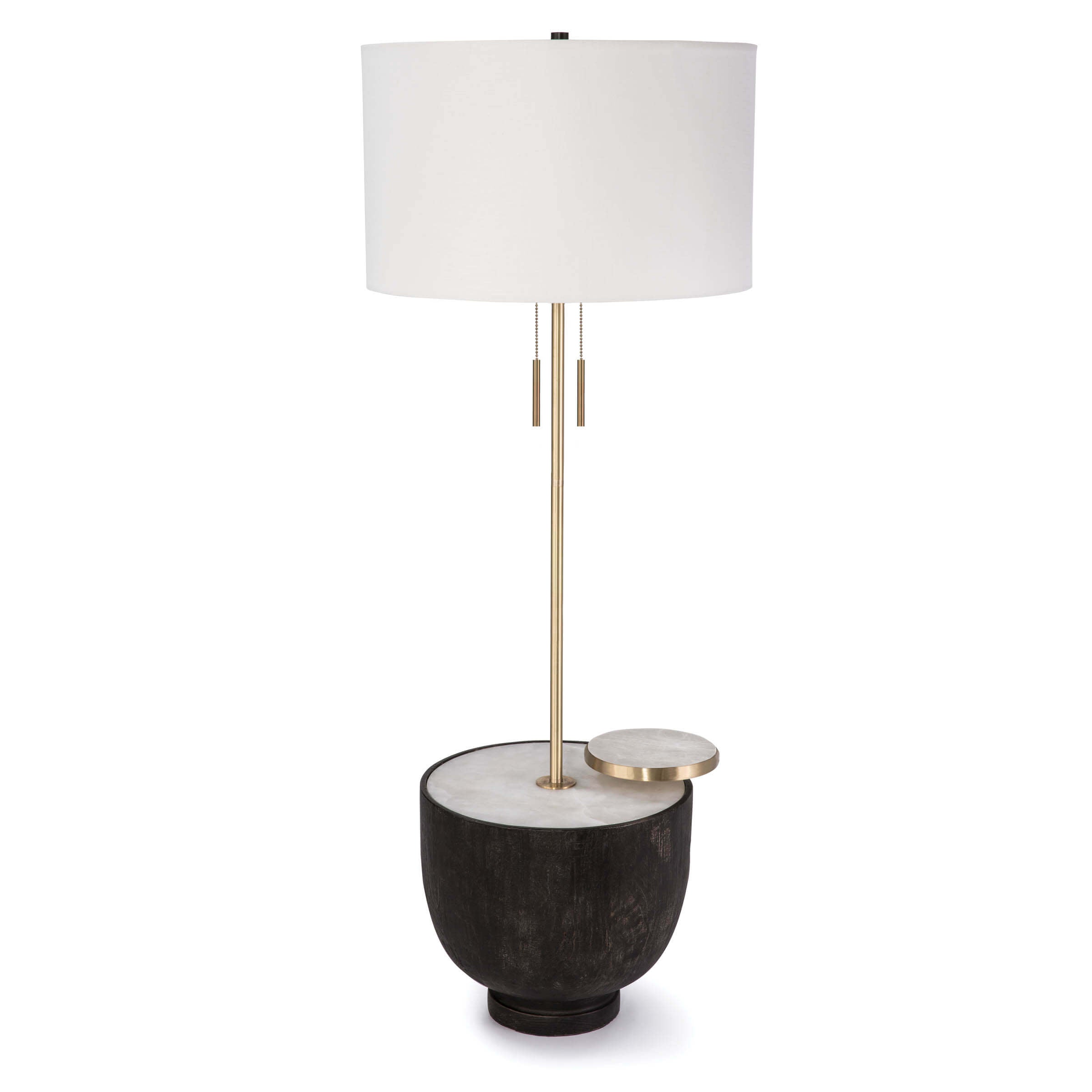 Theo Floor Lamp | Ebony