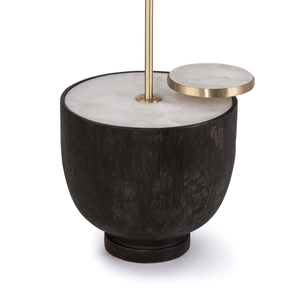 Theo Floor Lamp | Ebony