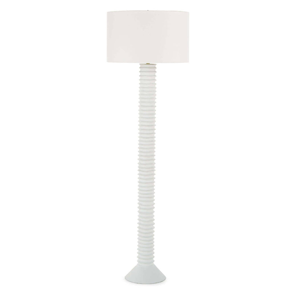 Nabu Metal Floor Lamp | White