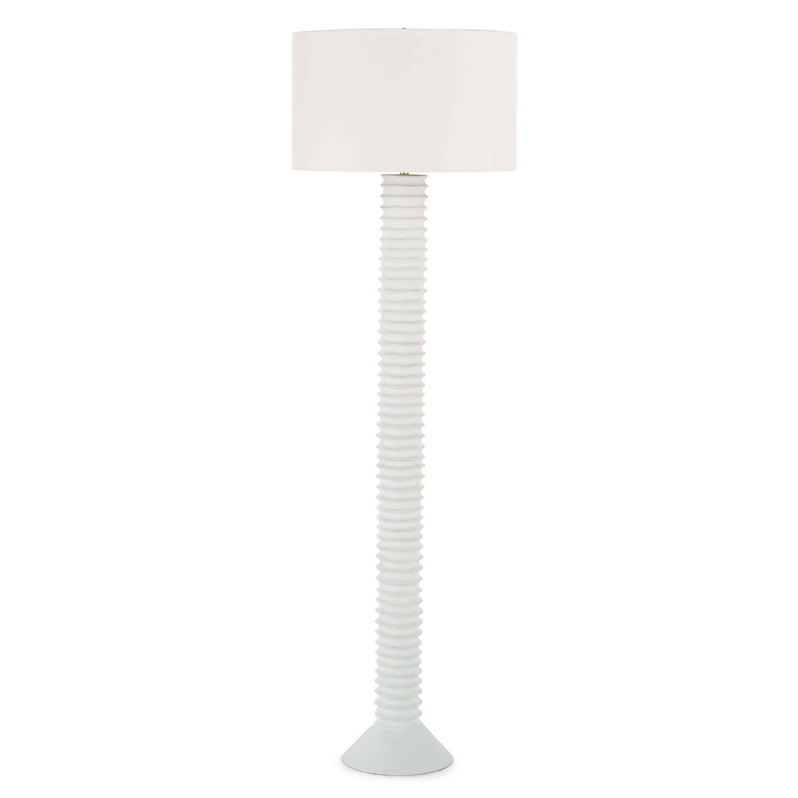 Nabu Metal Floor Lamp | White