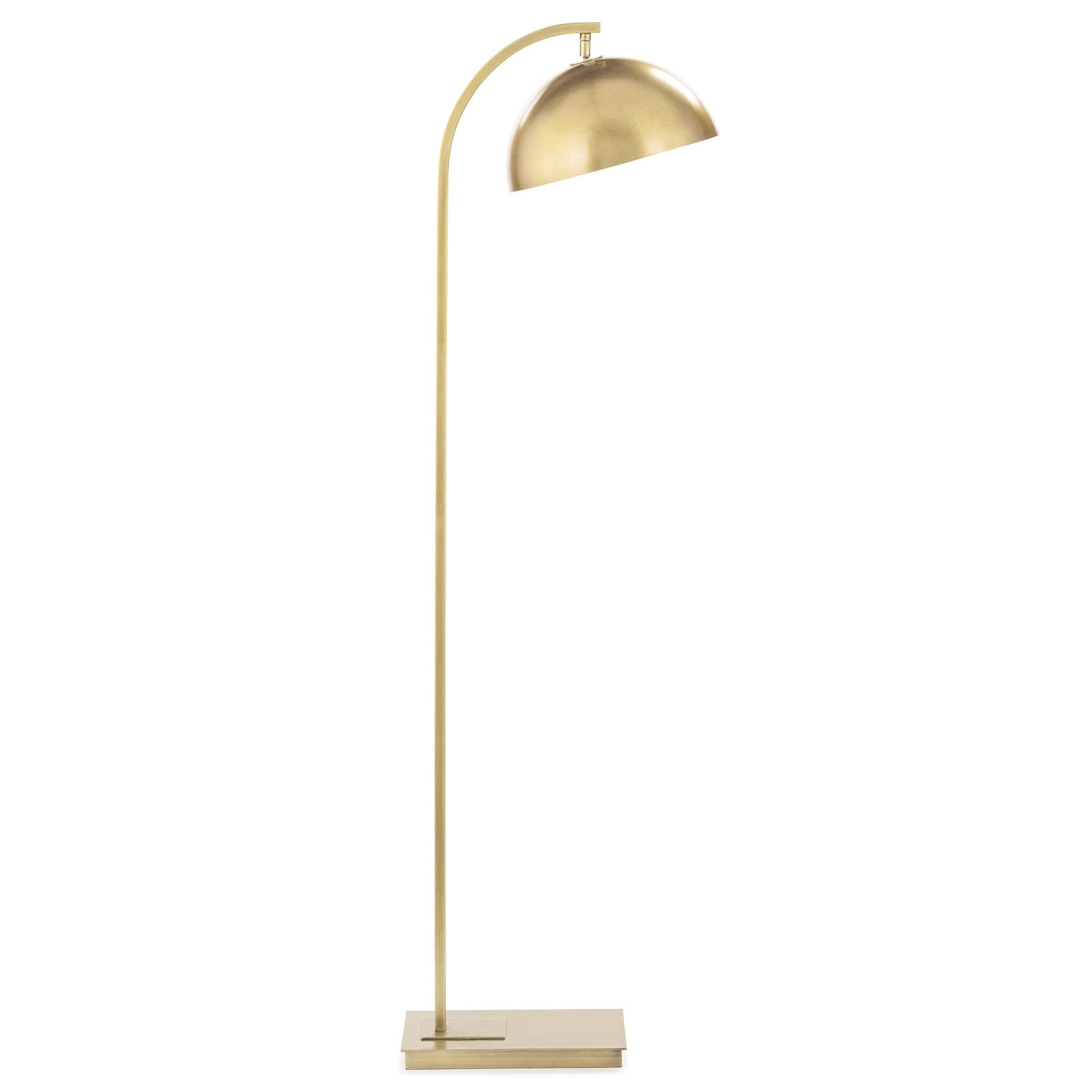 Otto Floor Lamp | Natural Brass