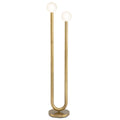 Happy Floor Lamp | Natural Brass