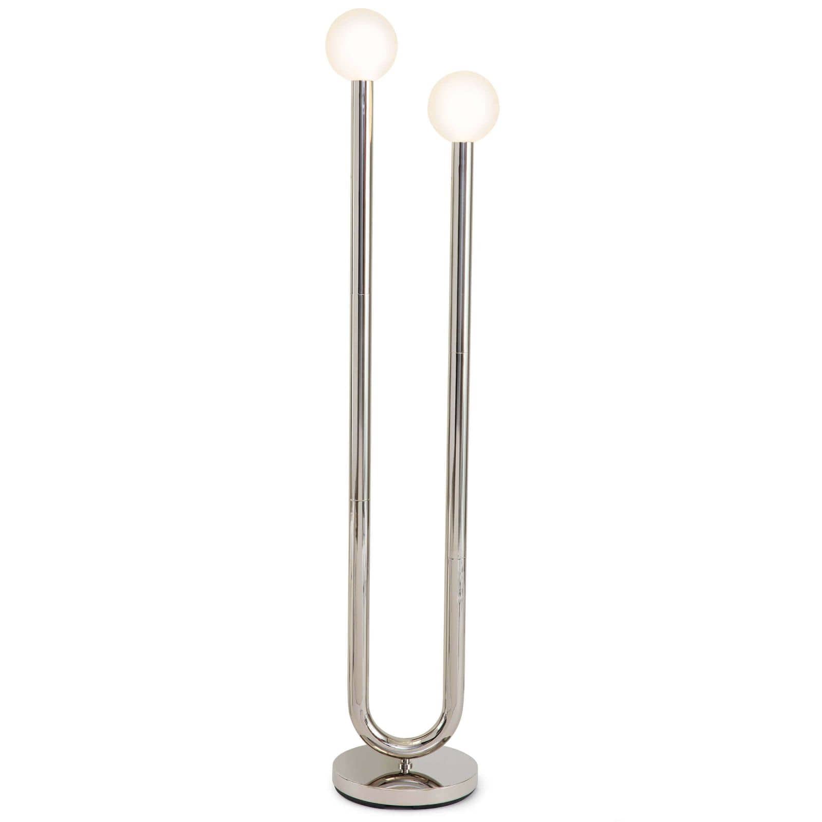 Happy Floor Lamp | Polished Nickel