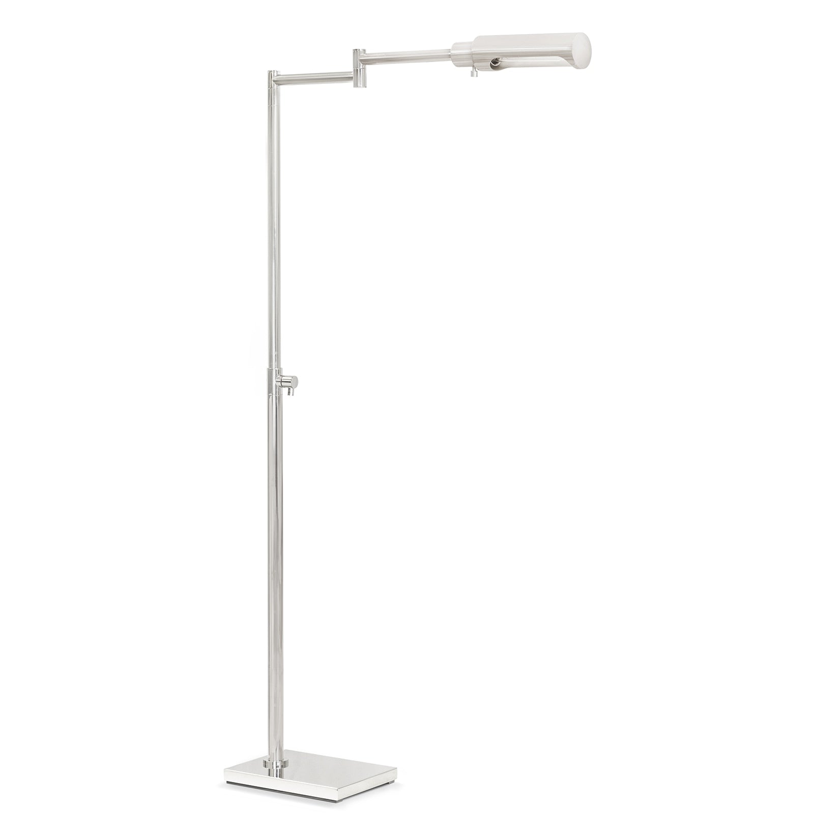 Noble Floor Task Reading Lamp | Polished Nickel