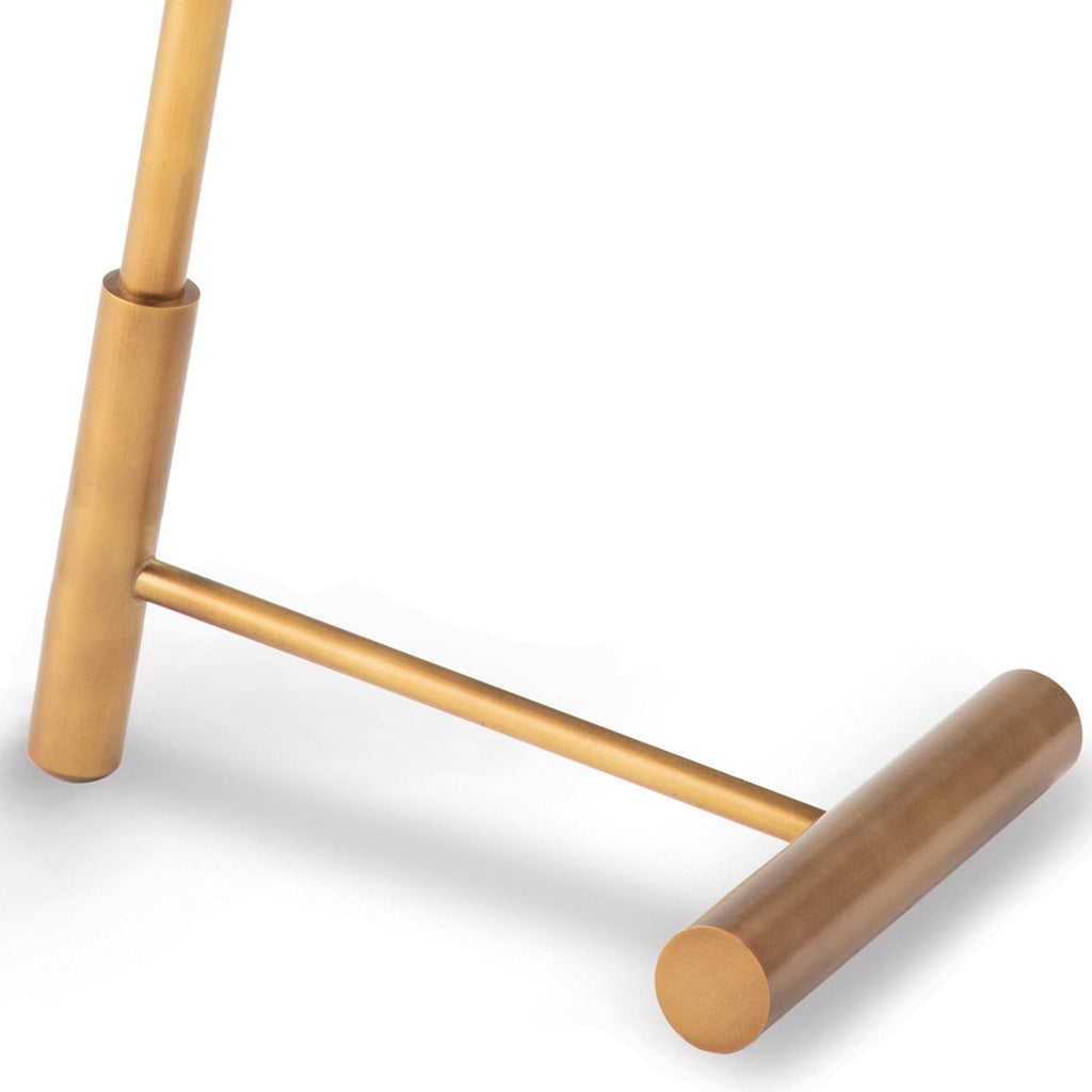 Spyder Floor Lamp Spyder Floor Lamp | White and Natural Brass