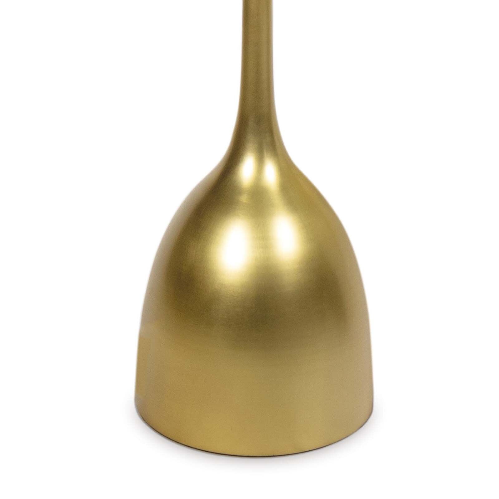 Logan Floor Lamp | Natural Brass