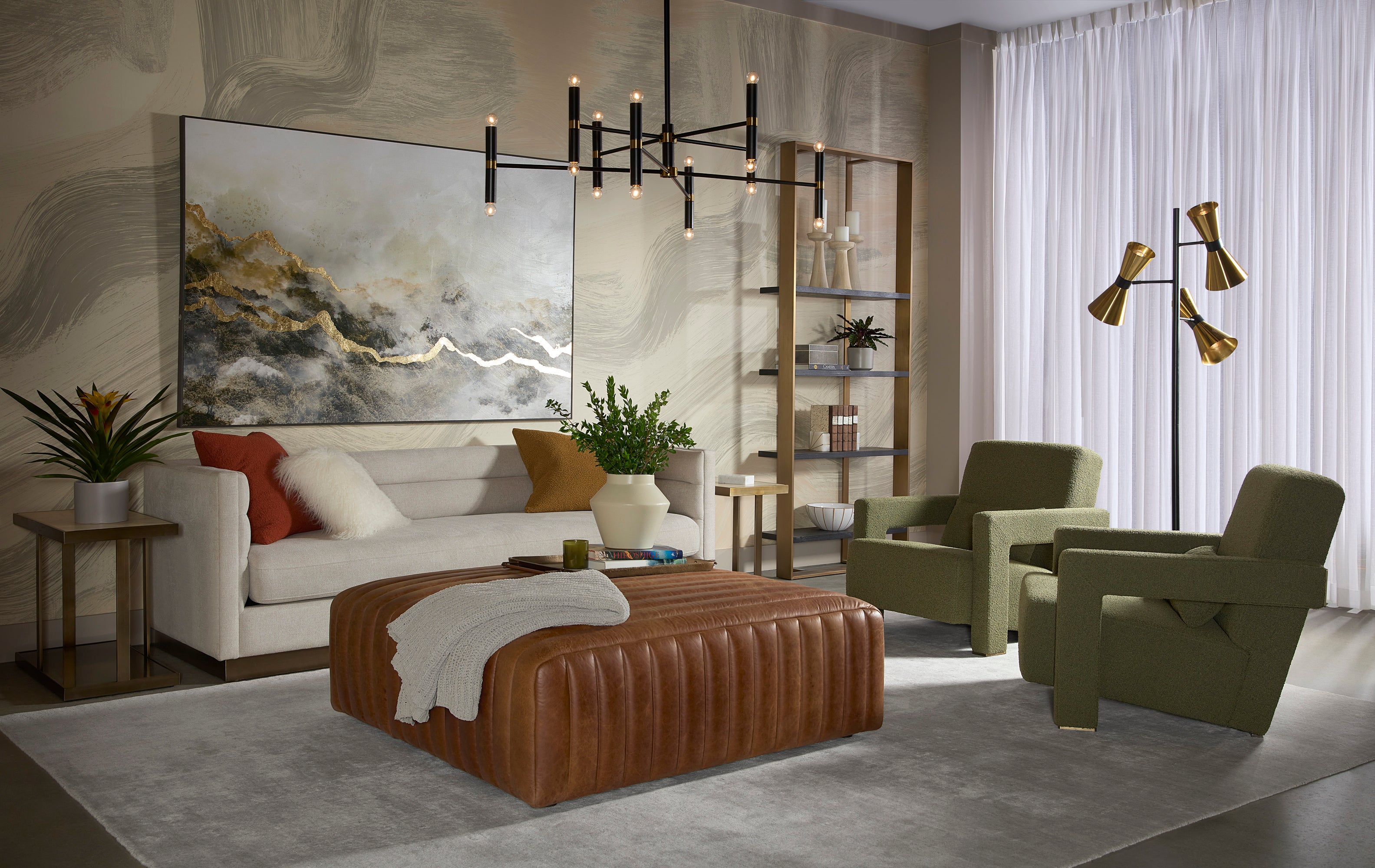 Forester Lounge Chair - Copenhagen Olive