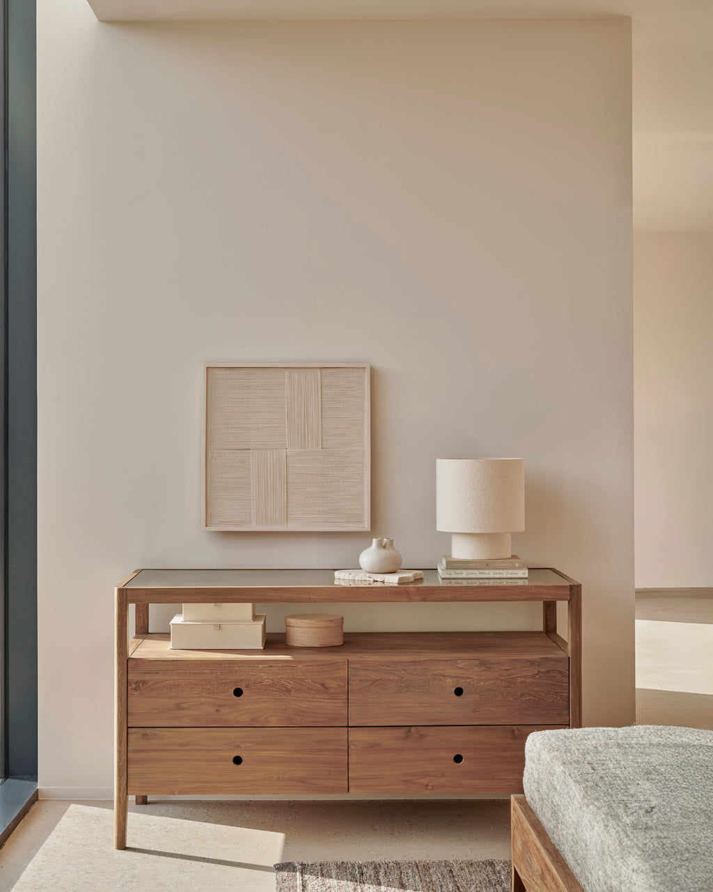 Spindle Dresser | Reclaimed Teak | 4 Drawers