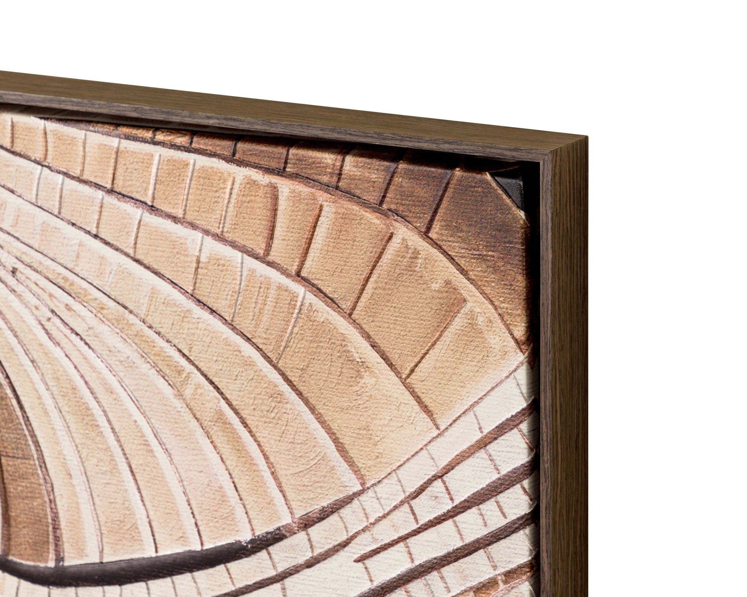 Turning Point Ii - 40" X 60" - Bronze Floater Frame