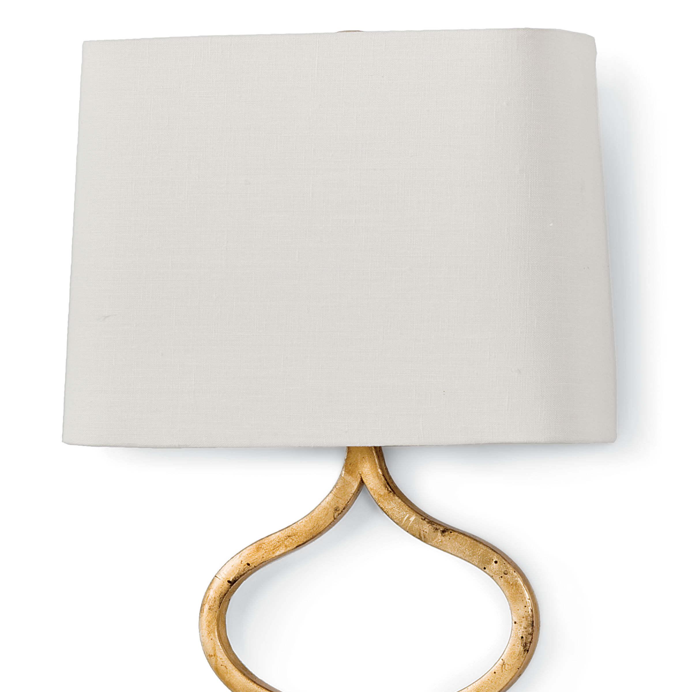 Sinuous Sconce | Gold Leaf