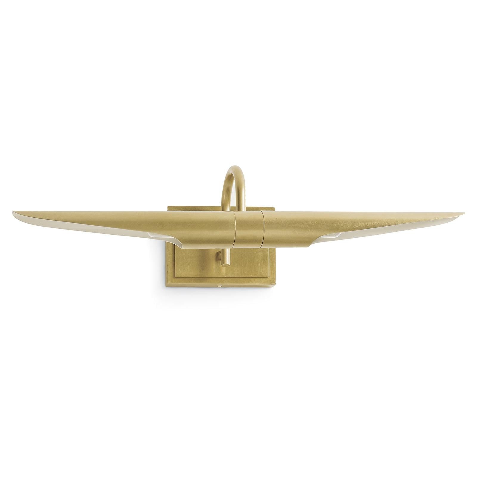 Redford Picture Light Small | Natural Brass