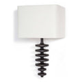 Fishbone Sconce | Ebony