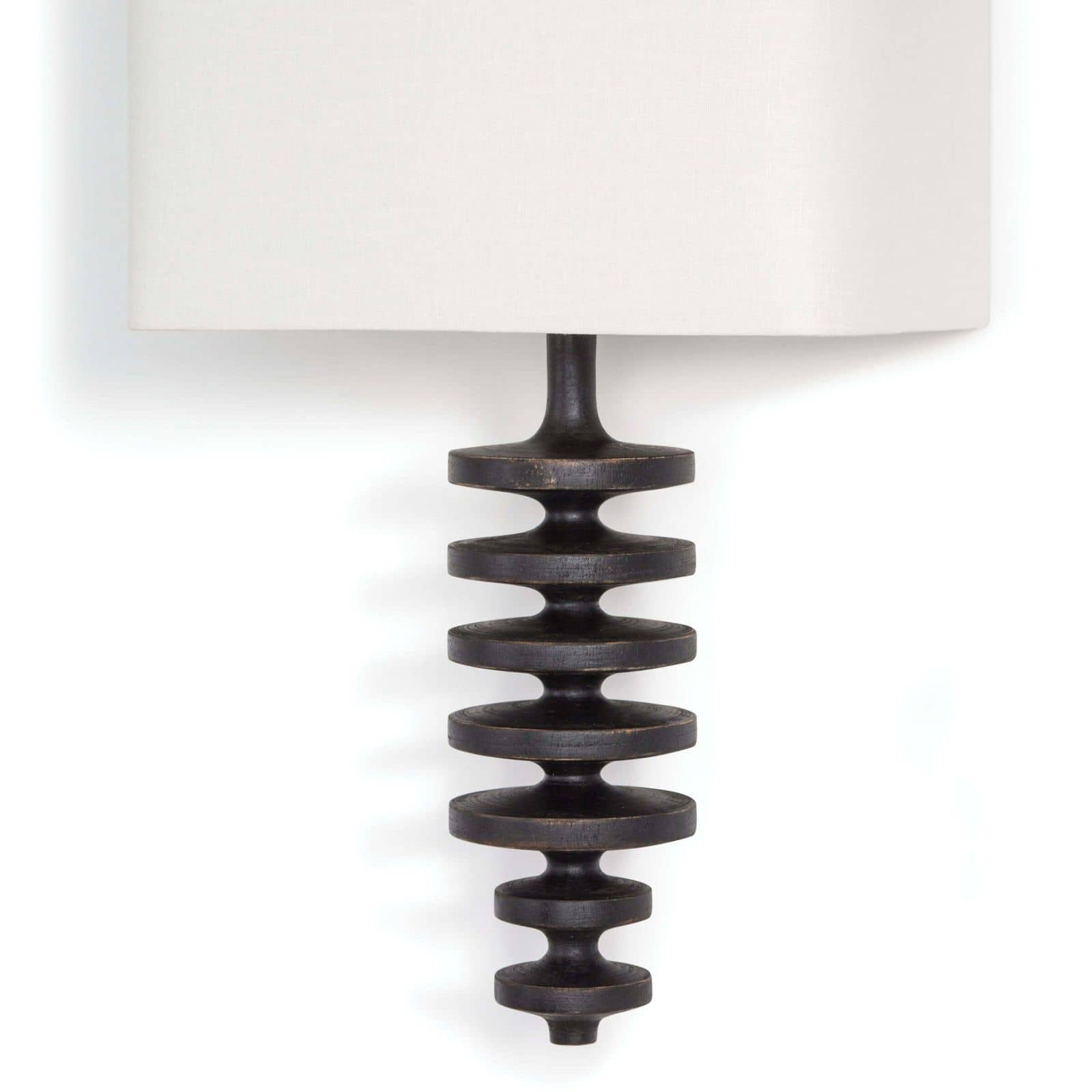Fishbone Sconce | Ebony
