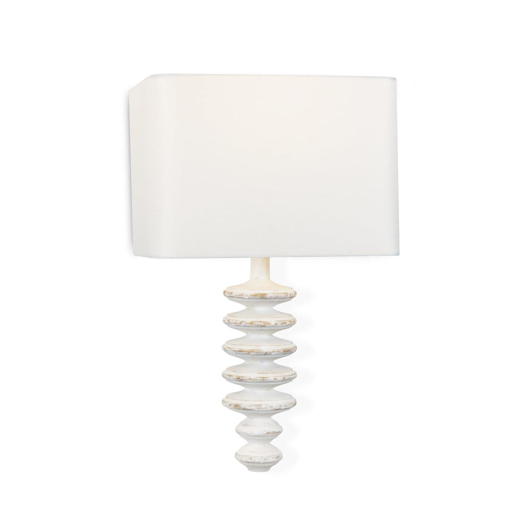 Fishbone Sconce | White