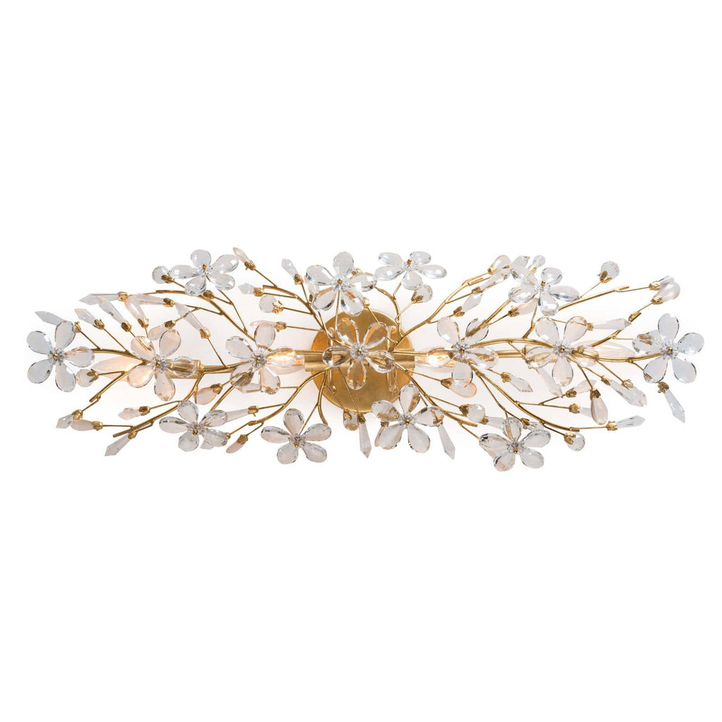 Cheshire Sconce | Gold Leaf