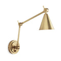 Sal Task Sconce | Natural Brass