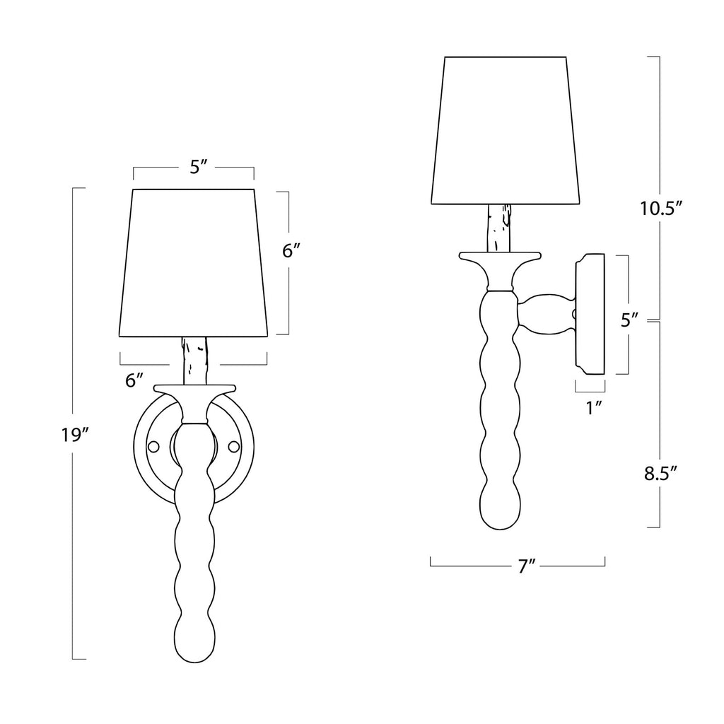 Perennial Sconce | Natural