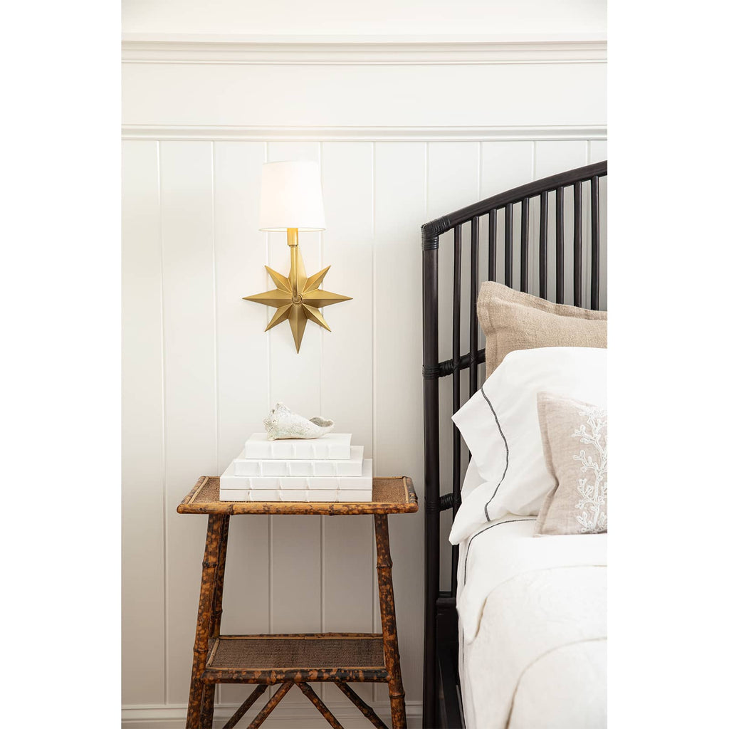 Etoile Sconce | Natural Brass