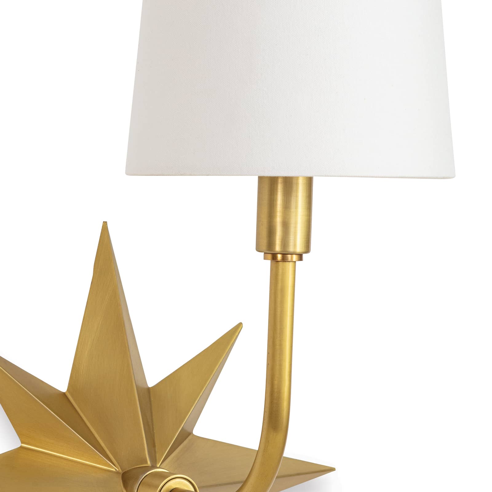 Etoile Sconce | Natural Brass