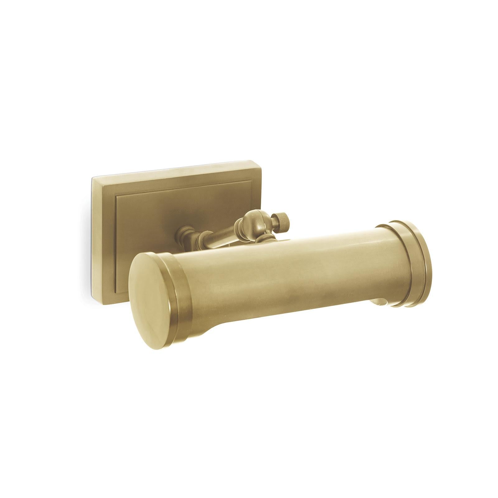 Tate Picture Light Small | Natural Brass