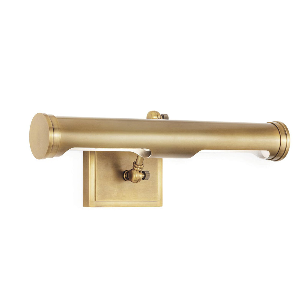 Tate Picture Light Medium | Natural Brass