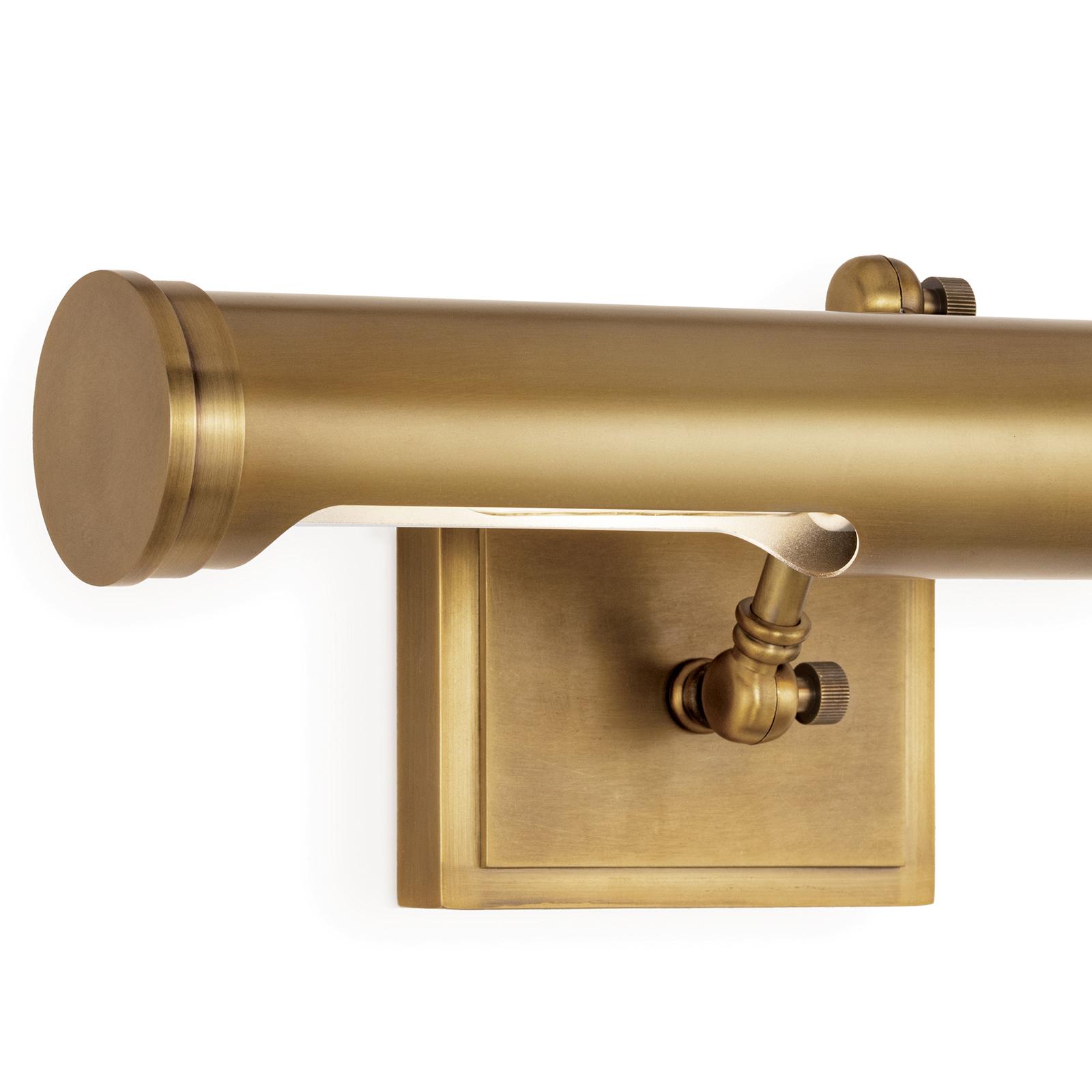 Tate Picture Light Medium | Natural Brass