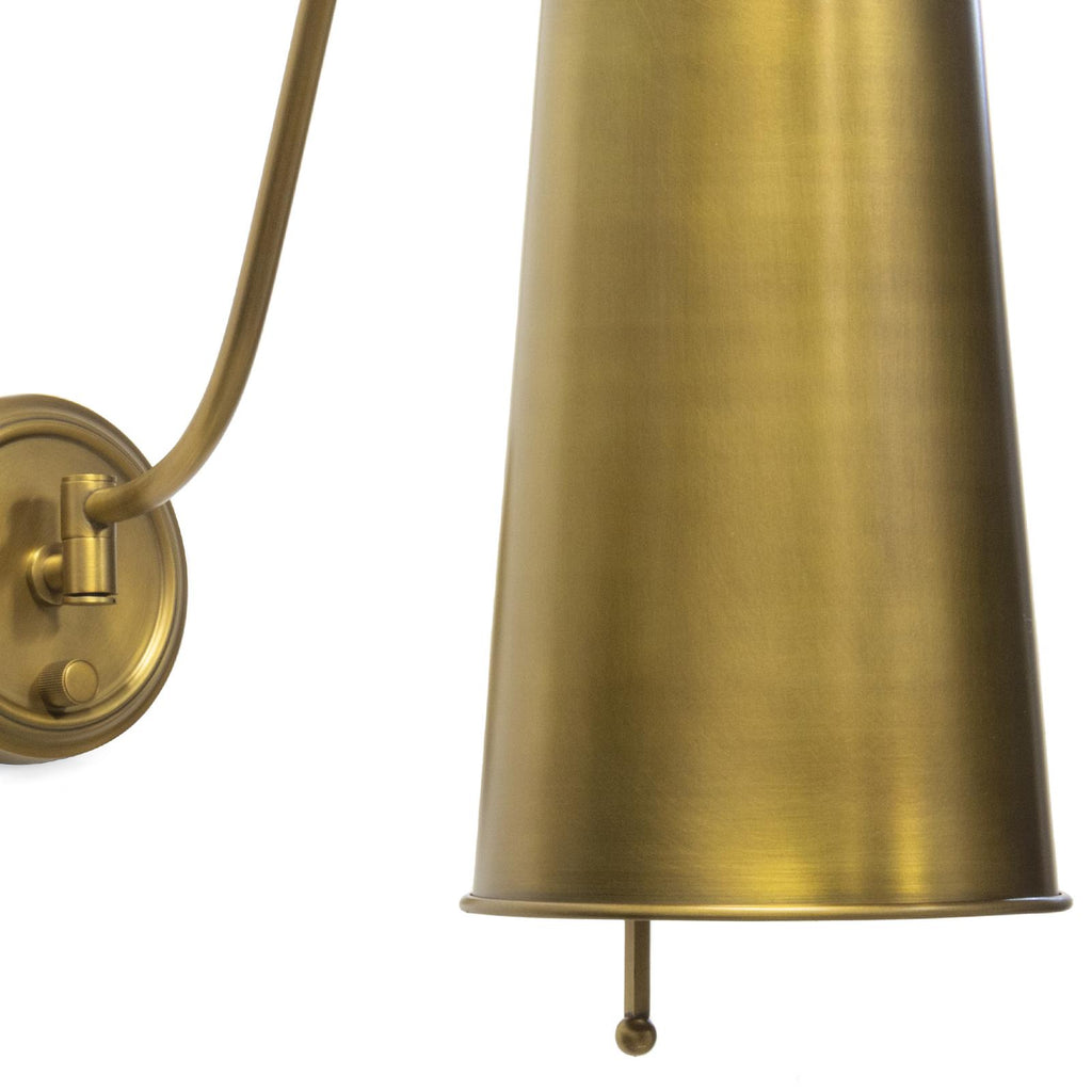 Hattie Sconce | Natural Brass