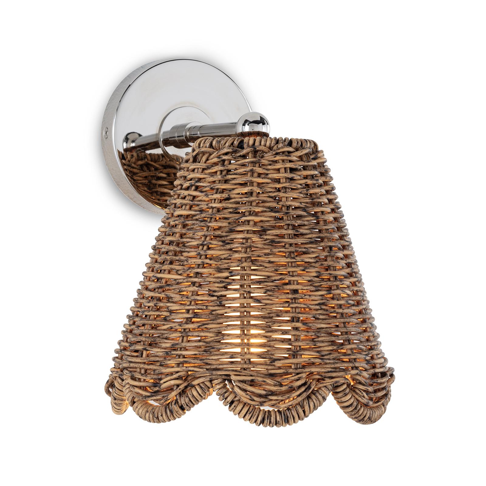 Kismet Hanging Sconce | Polished Nickel